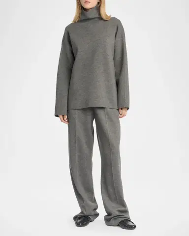 Malo Turtleneck Cashmere-Silk Sweater | Thumbnail 2