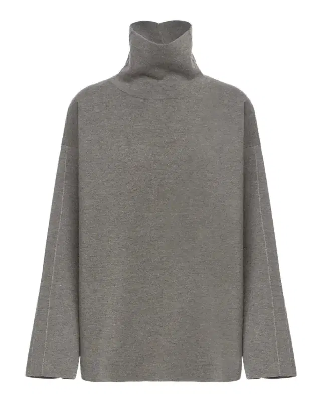 Malo Turtleneck Cashmere-Silk Sweater