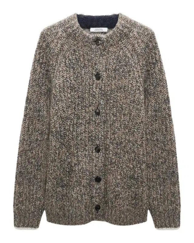 Dorothee Schumacher Luxury Love Marled Cashmere Cardigan