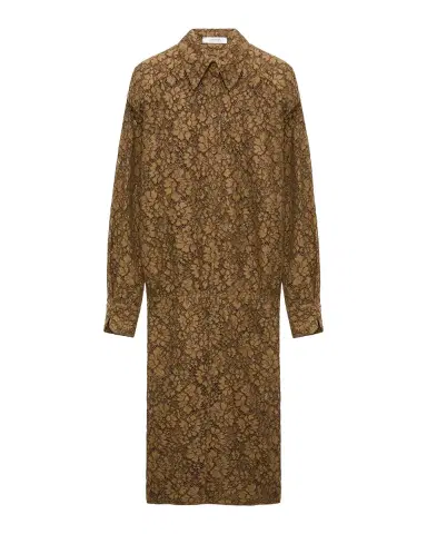 Dorothee Schumacher Powerful Lace Blouson Midi Shirtdress | Thumbnail 3