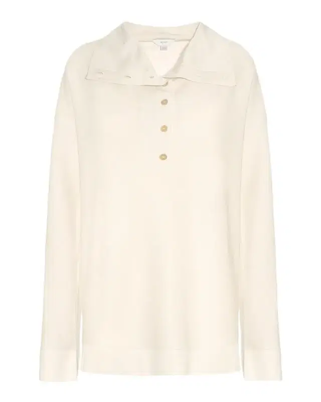 Malo Piqu Virgin Wool-Silk Sweater
