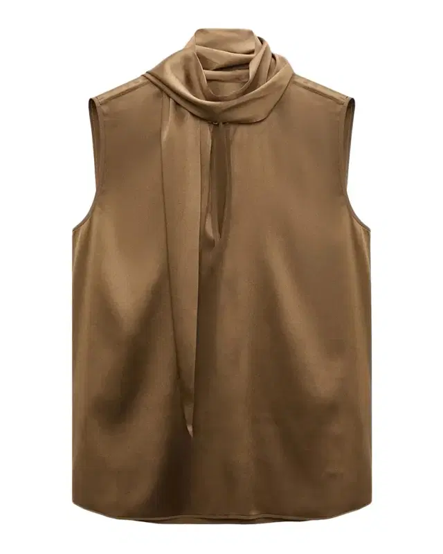 Dorothee Schumacher Sense Of Shine Tie-Neck Satin Blouse