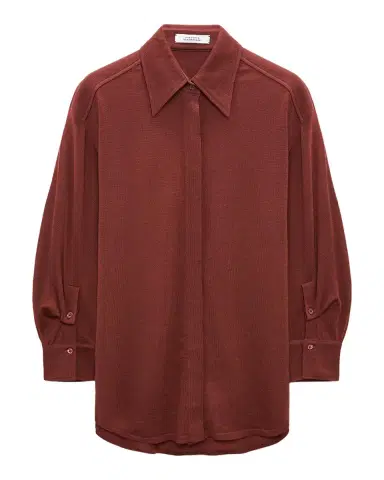 Dorothee Schumacher True Colors Merino Wool Shirt | Thumbnail 3