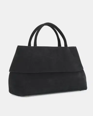 TOTEME Mercer Nubuck Leather Top-Handle Bag | Thumbnail 2