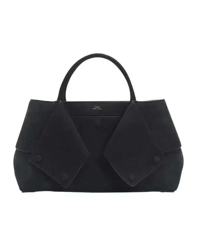 TOTEME Mercer Nubuck Leather Top-Handle Bag