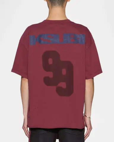 Ksubi Blasted Ekcess Cotton Oversized T-Shirt | Thumbnail 3