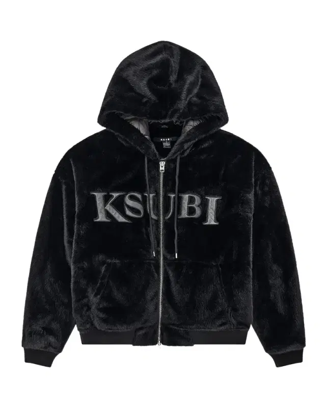 Ksubi Men's Walkout Logo Faux-Fur Hooded Jacket