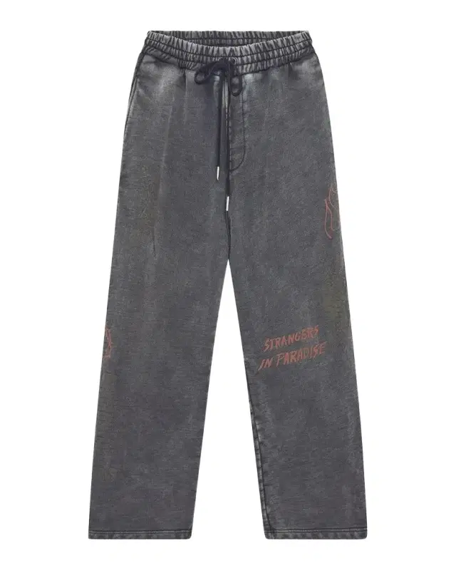 Ksubi Printed Cotton Wide-Leg Track Pants