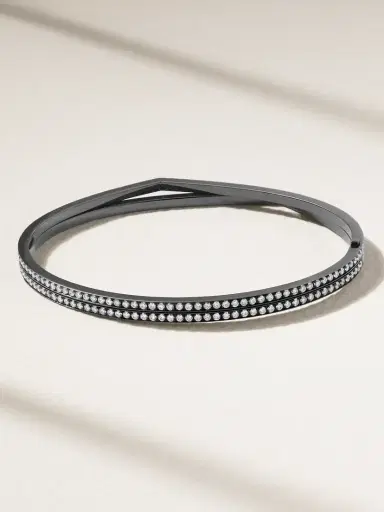 Repossi Antifer 18-karat Blackened Gold Diamond Bracelet | Thumbnail 3 Repossi Antifer 18-karat Blackened Gold Diamond Bracelet | Thumbnail 3
