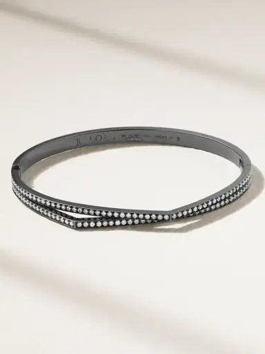Repossi Antifer 18-karat Blackened Gold Diamond Bracelet | Thumbnail 1 Repossi Antifer 18-karat Blackened Gold Diamond Bracelet | Thumbnail 1
