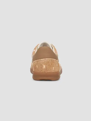 Vince Women's Oasis Deer-Print Calf Hair Low-Top Sneakers - Buttermalt Multi | Thumbnail 3