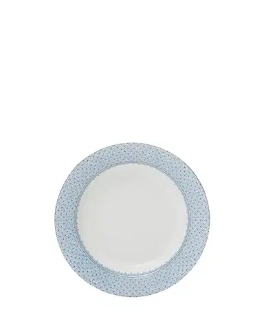 Mottahedeh Cornflower Lace Rim Soup Bowl | Thumbnail 1