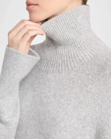 Giorgio Armani Cashmere Long Turtleneck Sweater | Thumbnail 4