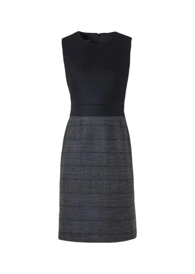 Akris Prince Of Whales Wool Double-Face Sleeveless Dress