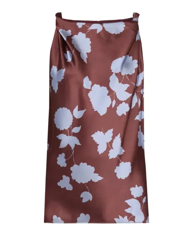 TANYA TAYLOR Penny Twisted-Shoulder Sleeveless Satin Top