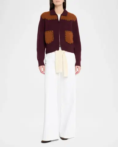 Guest In Residence Saddle Up Cashmere-Wool Jacket | Thumbnail 2