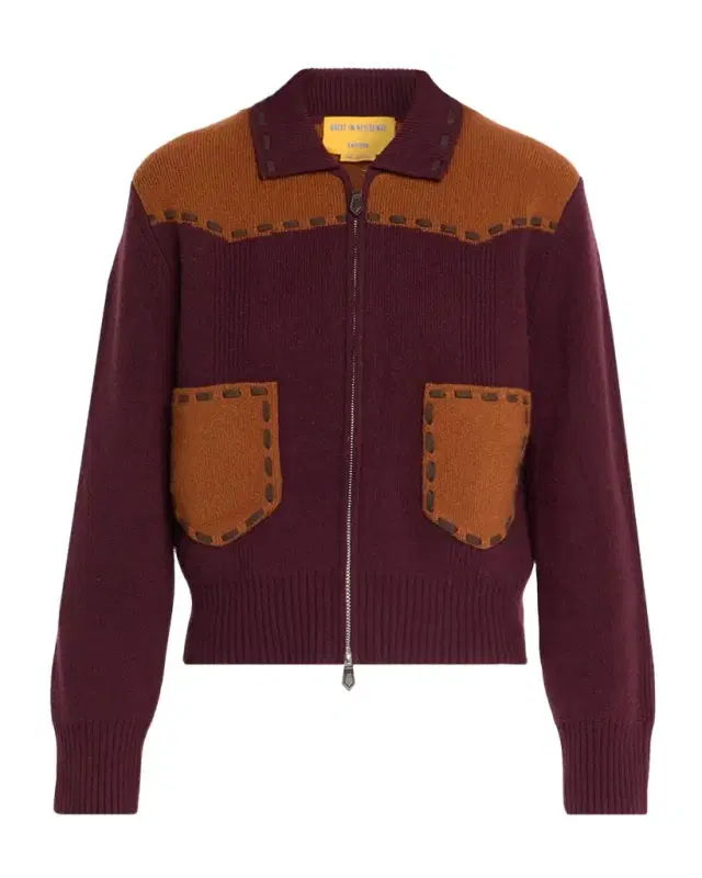 Guest In Residence Saddle Up Cashmere-Wool Jacket