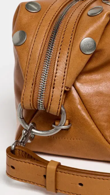 MARGESHERWOOD Dumpling Stud Mini Tote Brown Semi Veg One Size | Thumbnail 5 MARGESHERWOOD Dumpling Stud Mini Tote Brown Semi Veg One Size | Thumbnail 5