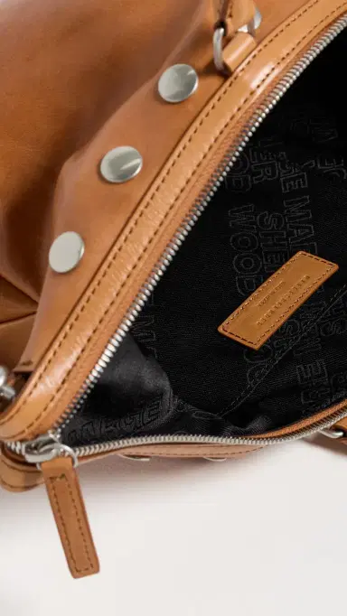 MARGESHERWOOD Dumpling Stud Mini Tote Brown Semi Veg One Size | Thumbnail 6 MARGESHERWOOD Dumpling Stud Mini Tote Brown Semi Veg One Size | Thumbnail 6