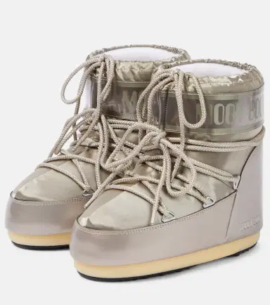 Moon Boot Icon Low Glance satin snow boots | Thumbnail 4 Moon Boot Icon Low Glance satin snow boots | Thumbnail 4
