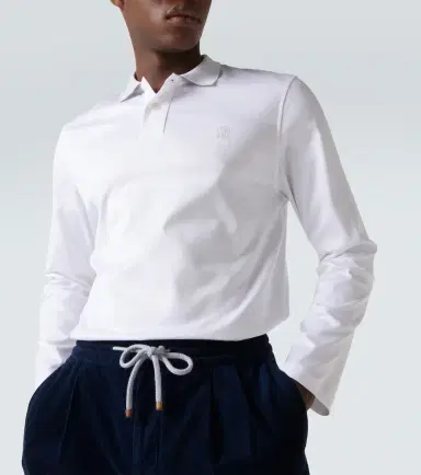 Brunello Cucinelli Cotton polo shirt | Thumbnail 2