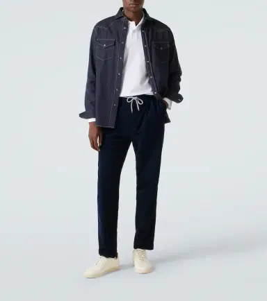 Brunello Cucinelli Cotton polo shirt | Thumbnail 3