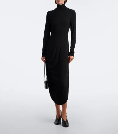 Proenza Schouler Imogen draped gathered jersey midi dress | Thumbnail 5 Proenza Schouler Imogen draped gathered jersey midi dress | Thumbnail 5