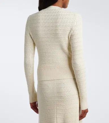 Proenza Schouler Marci cotton-blend cardigan | Thumbnail 3 Proenza Schouler Marci cotton-blend cardigan | Thumbnail 3