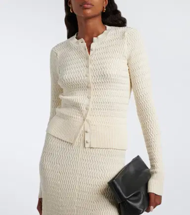 Proenza Schouler Marci cotton-blend cardigan | Thumbnail 6 Proenza Schouler Marci cotton-blend cardigan | Thumbnail 6