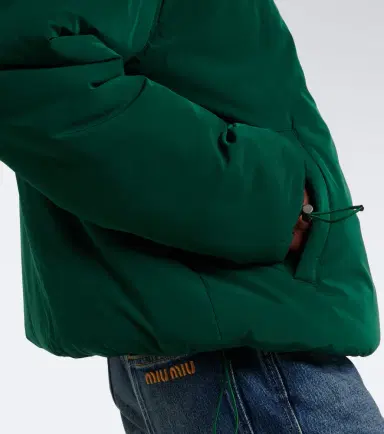 Miu Miu Logo technical jacket | Thumbnail 2