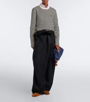 AMI PARIS Ami de Coeur striped cotton T-shirt | Thumbnail 2