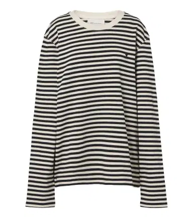AMI PARIS Ami de Coeur striped cotton T-shirt | Thumbnail 1