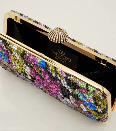 Valentino Garavani Carry Secrets embellished clutch | Thumbnail 2
