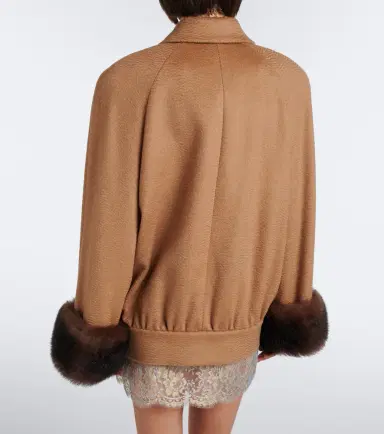 Valentino Camel blouson jacket | Thumbnail 3
