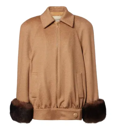 Valentino Camel blouson jacket | Thumbnail 1