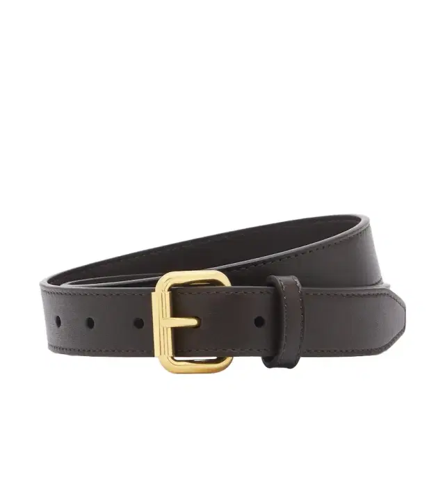 The Row Geo leather belt