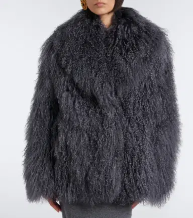 Yves Salomon Oversized shearling jacket | Thumbnail 2