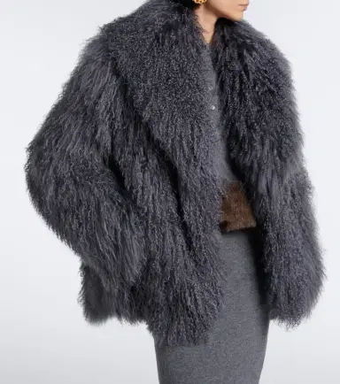 Yves Salomon Oversized shearling jacket | Thumbnail 3