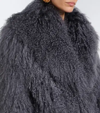 Yves Salomon Oversized shearling jacket | Thumbnail 5