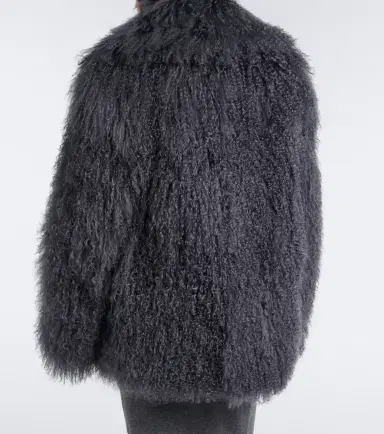 Yves Salomon Oversized shearling jacket | Thumbnail 6