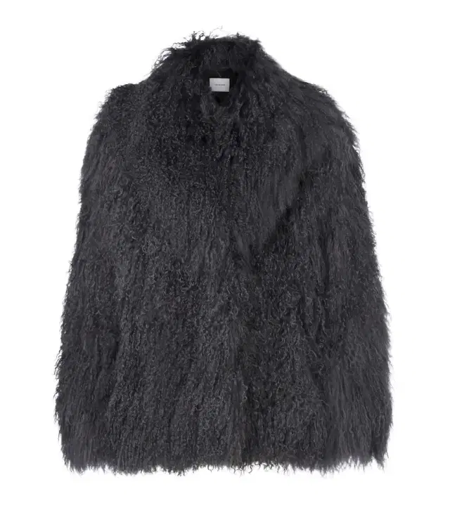 Yves Salomon Oversized shearling jacket
