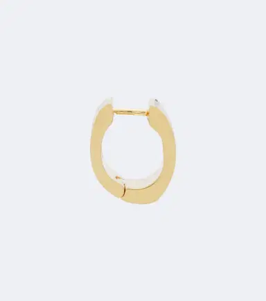 TOTEME Signature gold-plated huggie earrings | Thumbnail 3