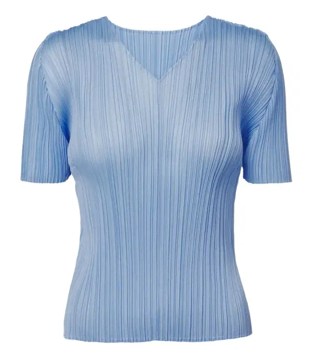 Pleats Please Issey Miyake Monthly Colors: August pleated top