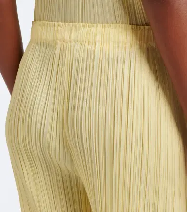 Pleats Please Issey Miyake Monthly Colors: July pleated wide-leg pants | Thumbnail 3