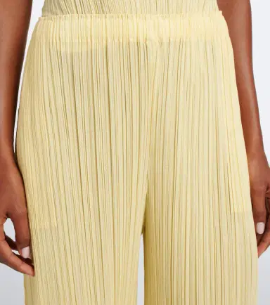 Pleats Please Issey Miyake Monthly Colors: July pleated wide-leg pants | Thumbnail 4