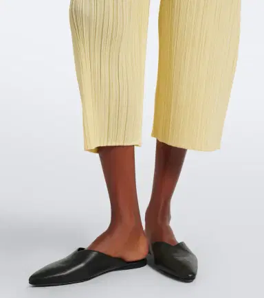 Pleats Please Issey Miyake Monthly Colors: July pleated wide-leg pants | Thumbnail 5