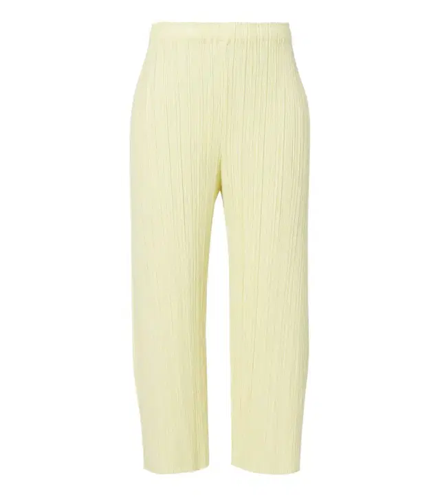 Pleats Please Issey Miyake Monthly Colors: July pleated wide-leg pants