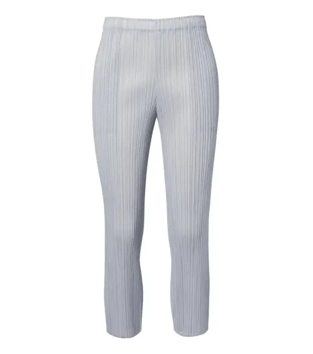 Pleats Please Issey Miyake Basics cropped pleated slim pants