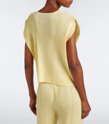 Pleats Please Issey Miyake Monthly Colors: July pleated top | Thumbnail 4