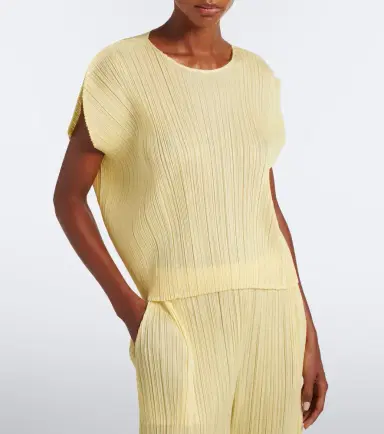 Pleats Please Issey Miyake Monthly Colors: July pleated top | Thumbnail 5